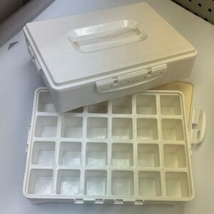 White Storage Organizer Box